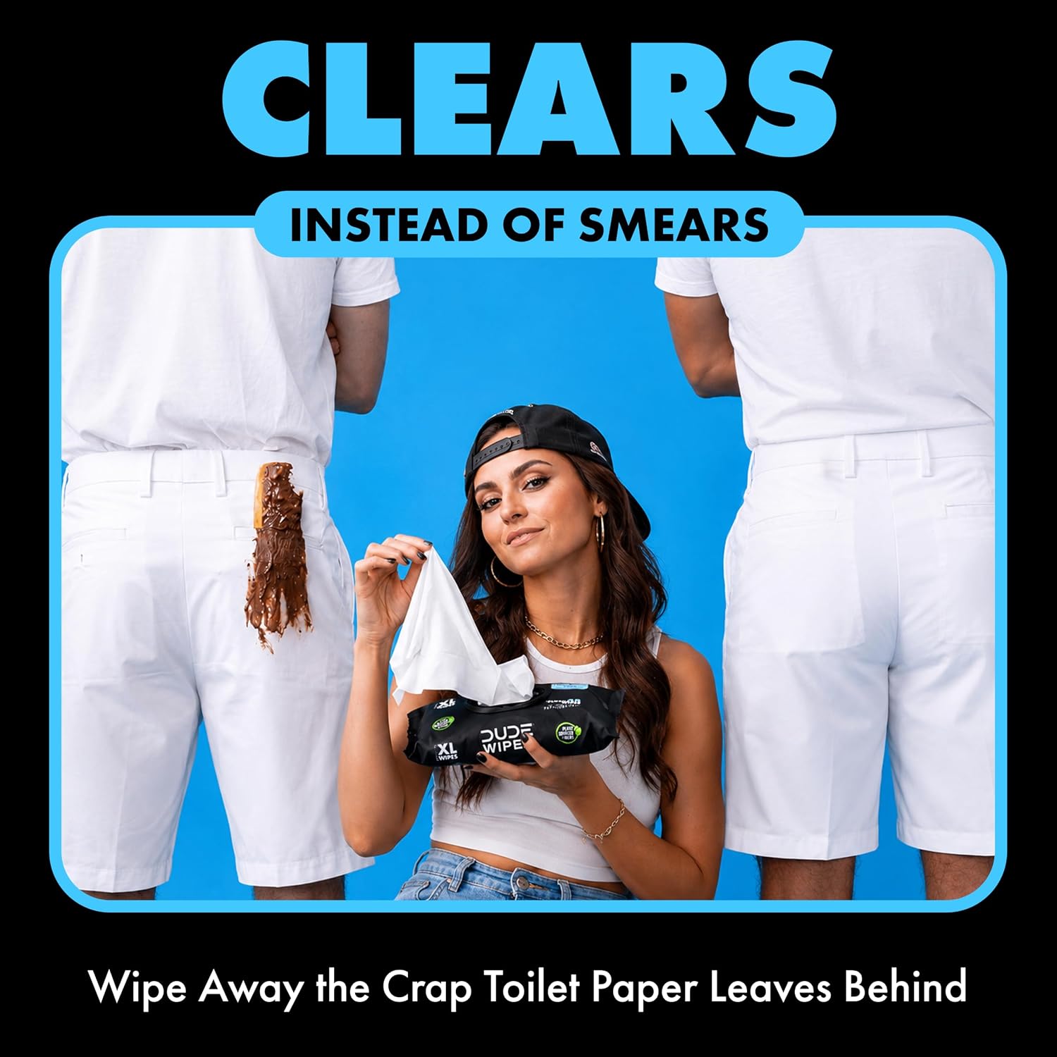DUDE Wipes Unscented Adult Flushable Wet Wipes, Sensitive Skin, 144 Count — Pros and Trade-Offs