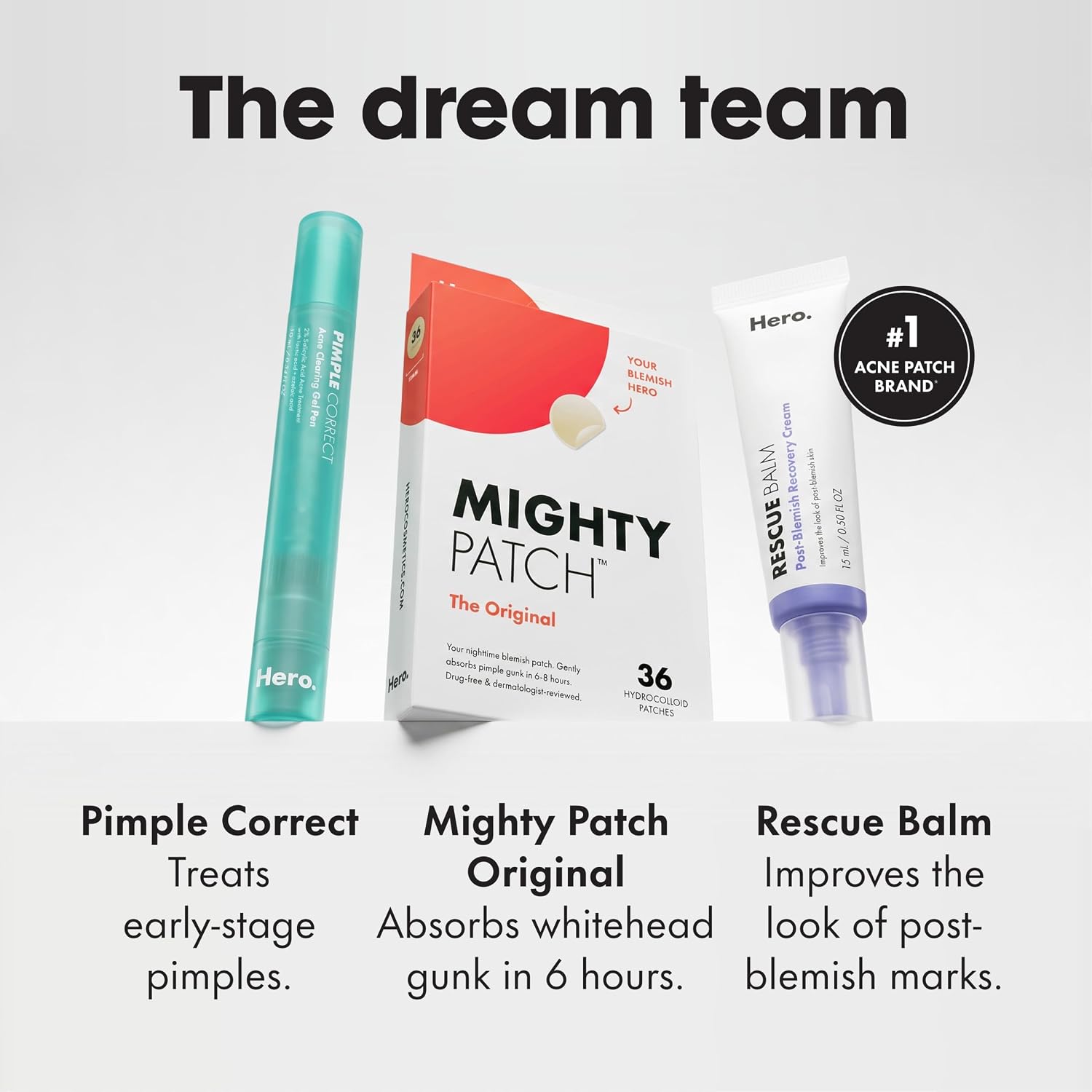 Mighty Patch Hero Cosmetics Original Nighttime Acne Pimple Patches, 75 Ct — Who This Product Is For