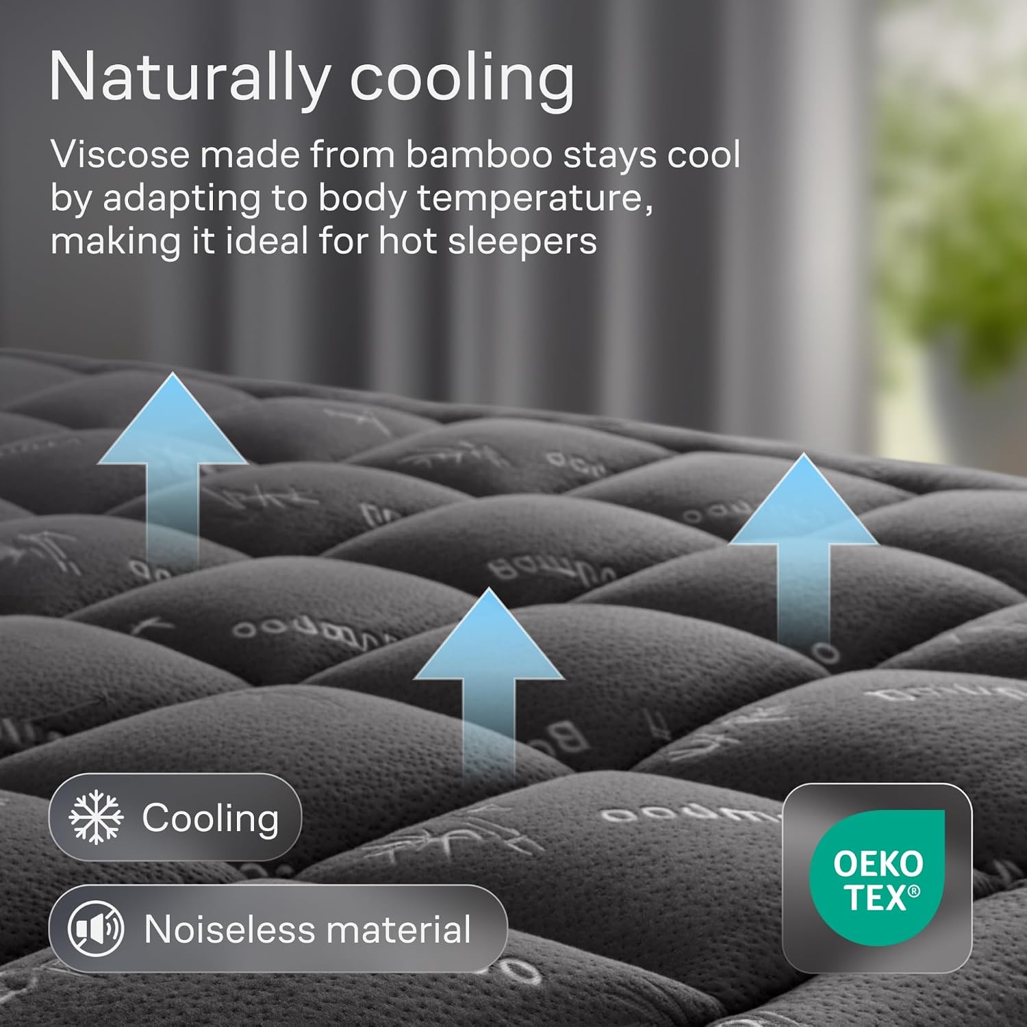 Niagara Sleep Solution Queen Ultra Soft Mattress Topper — Back Pain Relief — Key Features