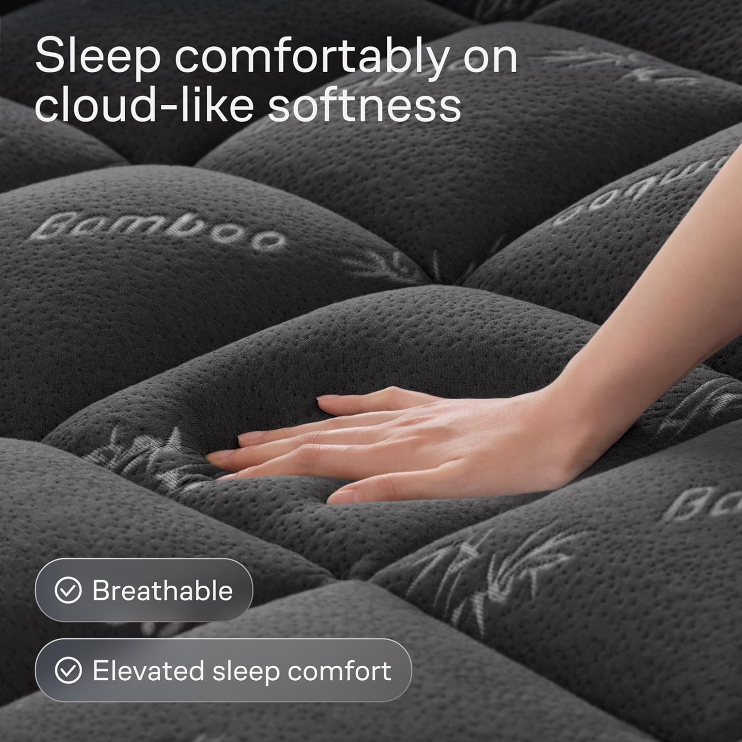 Niagara Sleep Solution Queen Ultra Soft Mattress Topper — Back Pain Relief — Overview