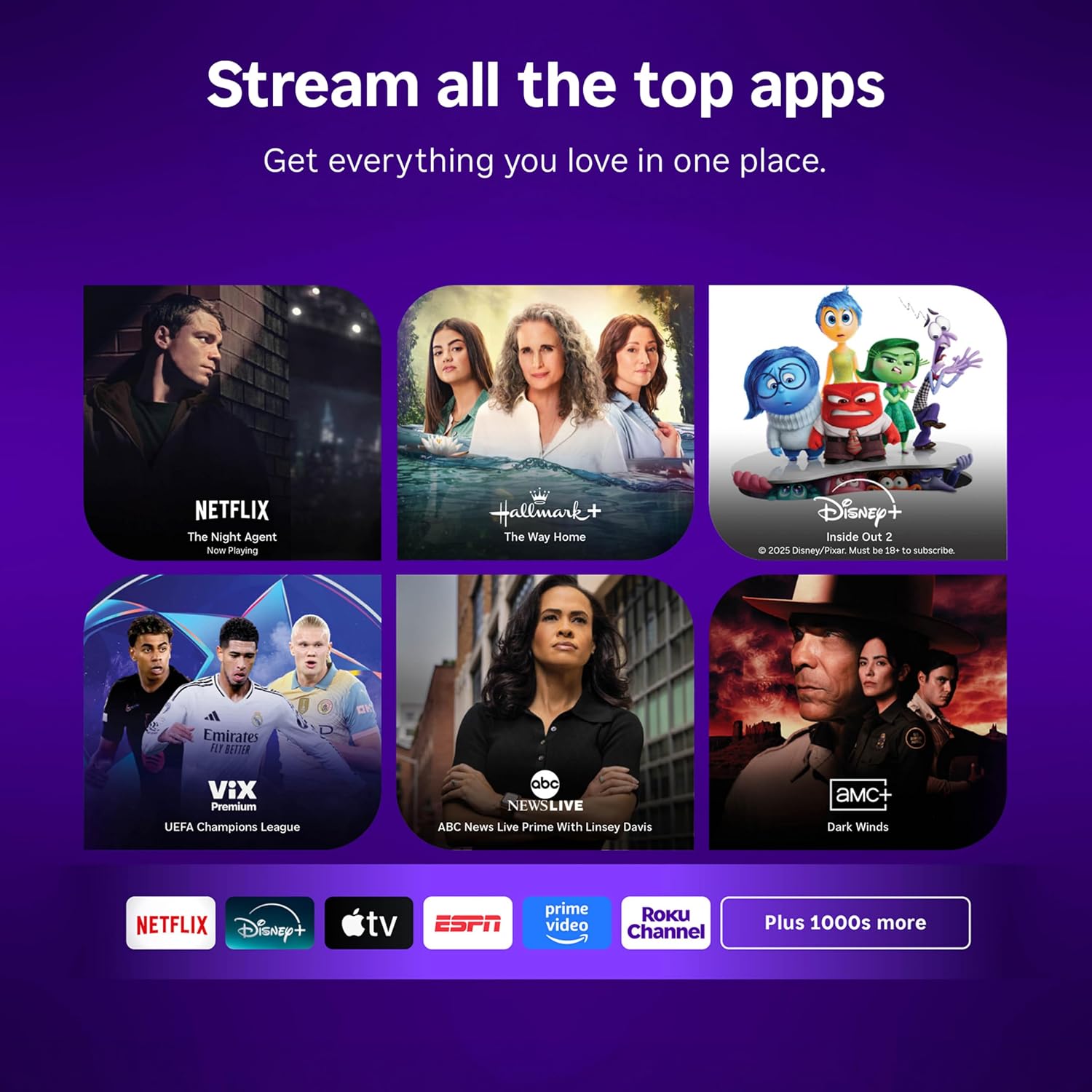 Roku Streaming Stick HD with Voice Remote — Key Features