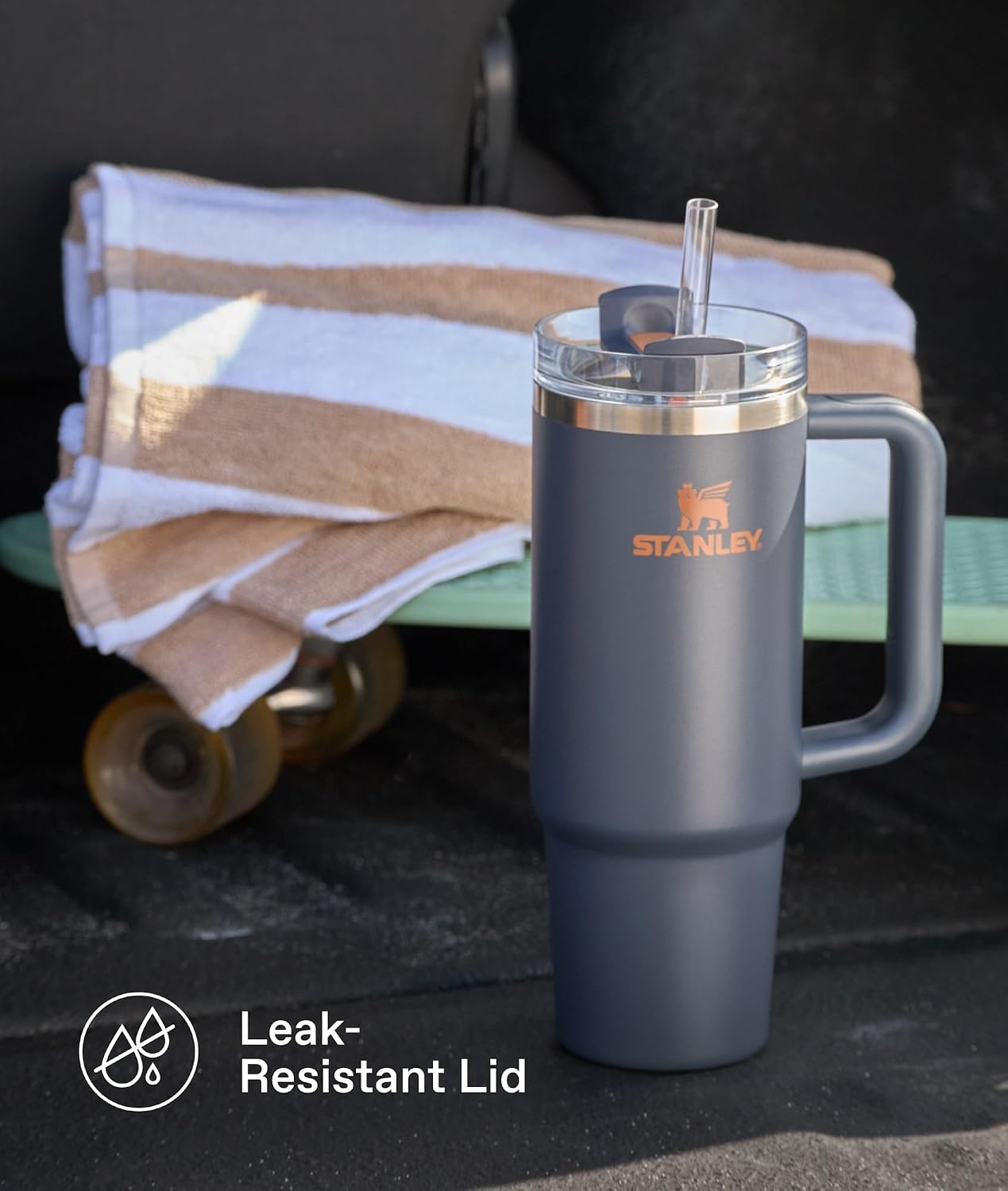 STANLEY Quencher H2.0 Flow State Tumbler, 40 oz, Ash — Real-World Performance