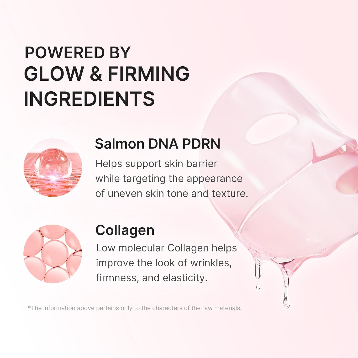 medicube Jelly Gel Mask with Salmon DNA PDRN Pink Collagen, Plump & Hydrate — Key Features